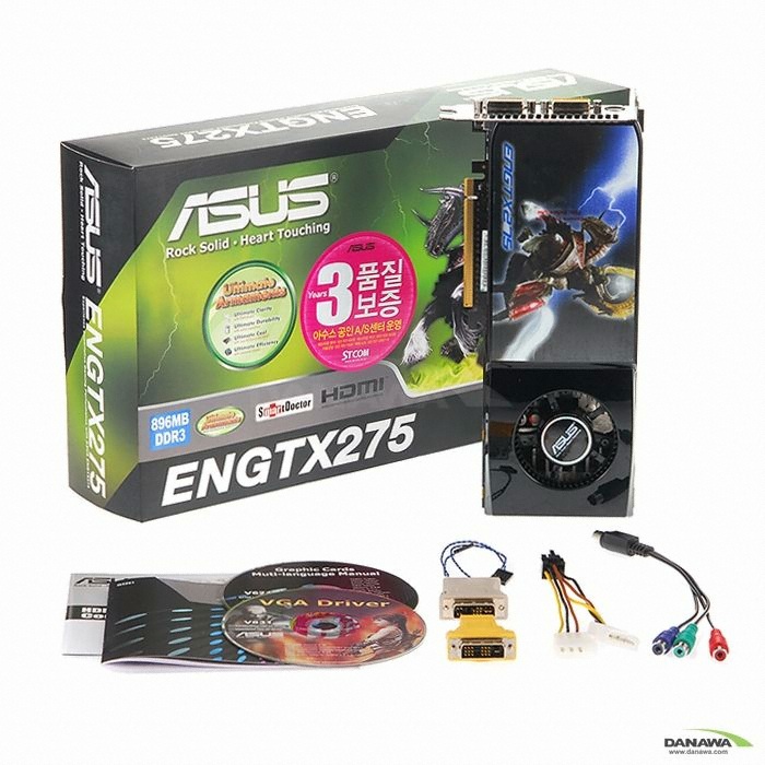 ASUS 지포스 GTX 275 ENGTX275 D3 896MB 아이온 쿠폰_이미지