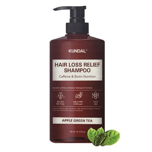 쿤달 카페인 비오틴 샴푸 780ml (1개)