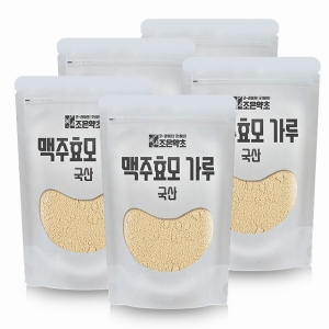  조은약초 국산 맥주효모 가루 500g [5개]