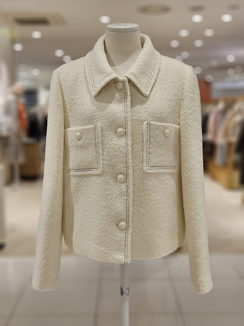 비지트인뉴욕 스탠카라 트위드 자켓 VA1JK71이미지입니다. 누르면 해당 게시물로 새창이동합니다.