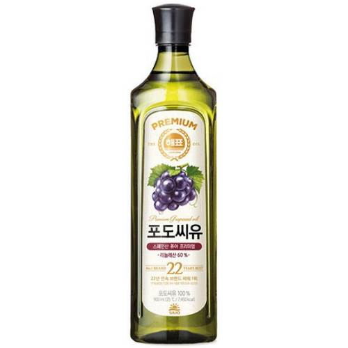 해표 포도씨유 900ml (1개)_이미지