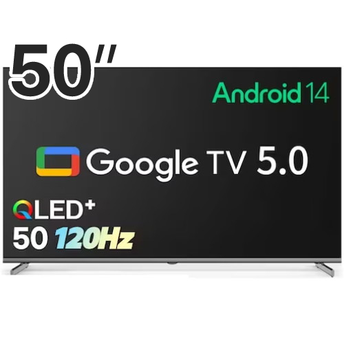 이스트라 AI 맥스 127cm (50인치) QLED 구글 5.0 스마트TV (스탠드)