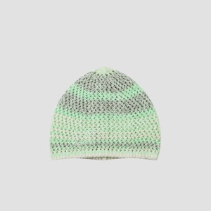 유닛 코튼 블렌드 크로셰 니트 UFJKAH290N-DENIM