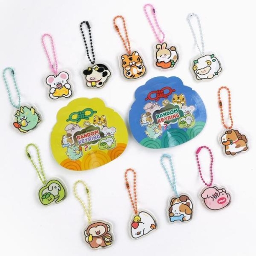 셀러허브 12간지 랜덤 아크릴 키링 5탄 60개 S41346141