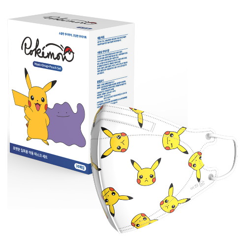 어린숨 엣지 포켓몬 피카츄 소형 30매입 (60매)_이미지