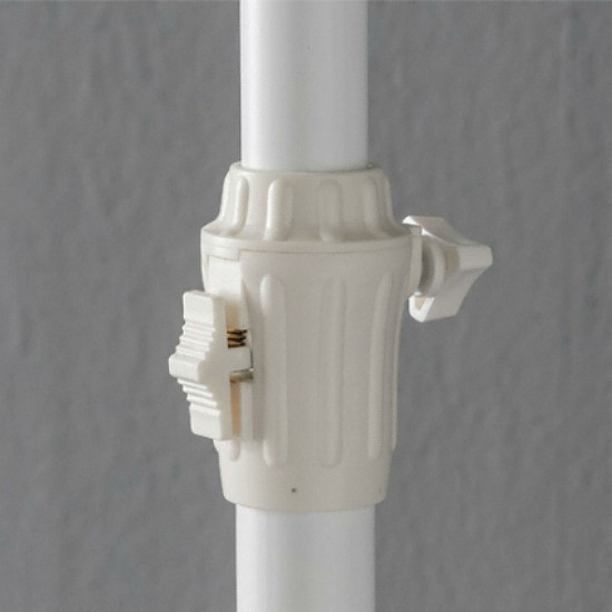 룸인하우스 루민 2단 고정식 행거 32mm_이미지