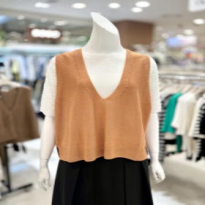 트리아나 홀가먼트 니트 조끼 AK2VA02OR