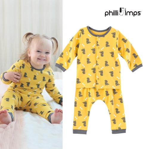 시모네 필리앤임프스 퍼피 유아내의 상하복