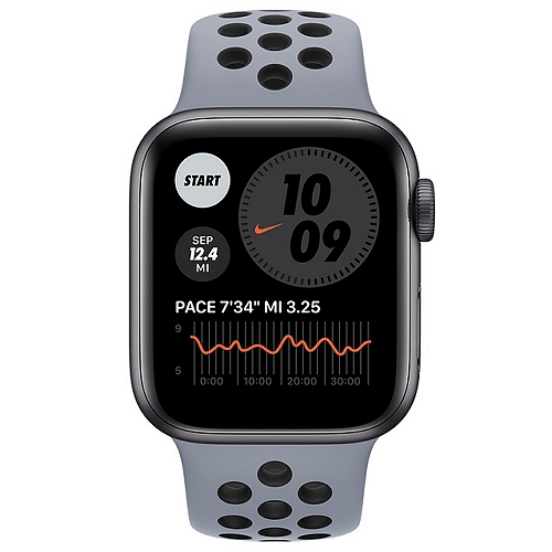 APPLE 워치 시리즈6 나이키+ 40mm 스페이스 그레이 알루미늄 (나이키 스포츠밴드)_이미지