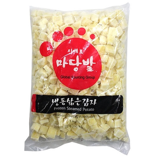 청학에프엔씨 마당발 냉동 삶은감자 1kg (1개)