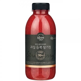 복음자리 자연스럽게 달콤한 과일 듬뿍 딸기청 580g