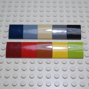레고 경사/Slope Curved 2x2 No Studs 6053077 15068 New Dark Red 진빨강_이미지