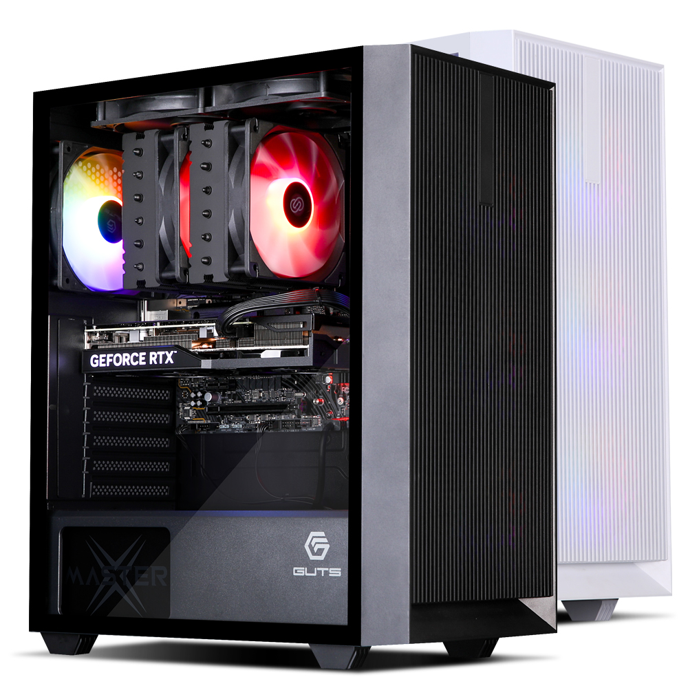 몬스타 가츠 Y326 RGB 강화유리 (블랙)