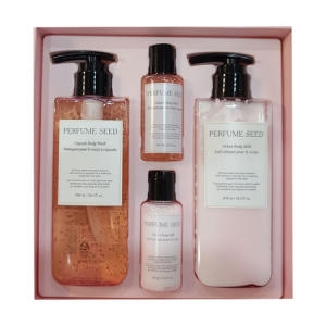 LG생활건강 더페이스샵 퍼퓸씨드 벨벳 스페셜 바디세트 (1세트)