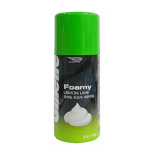 질레트 포오미 레몬라임 쉐이빙 폼 175g (3개)