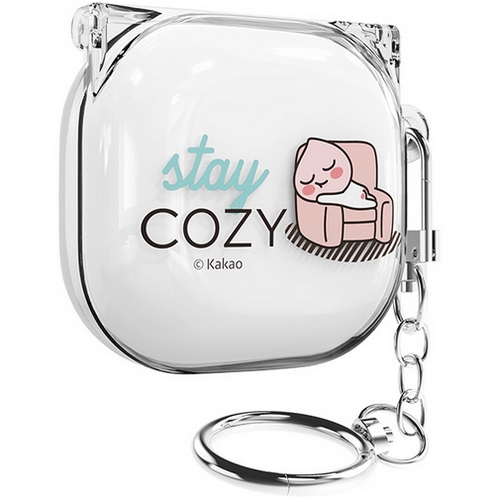 갤럭시 버즈2 프로 스테이 앳 홈 투명슬림 케이스