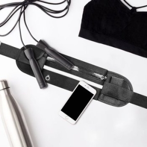 네오프렌 웨이스트 백 힙색 여행가방 여권가방 허리가 WFHO41G_이미지