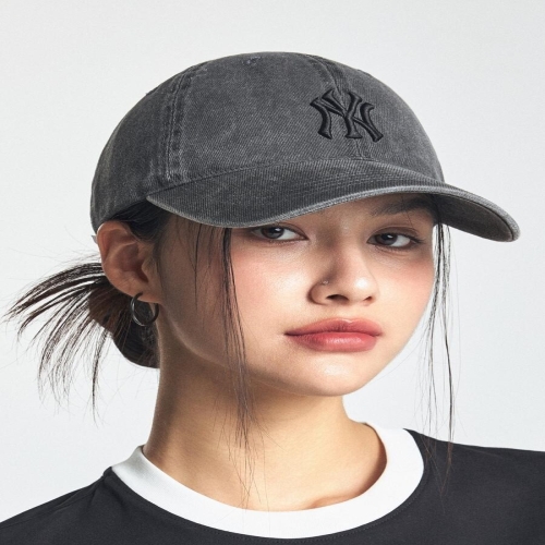 MLB 베이직 워싱 언스트럭쳐 볼캡_3ACPVV14N-50GRD_이미지