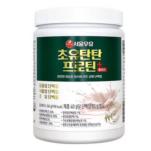 초유 탄탄 프로틴 플러스 240g