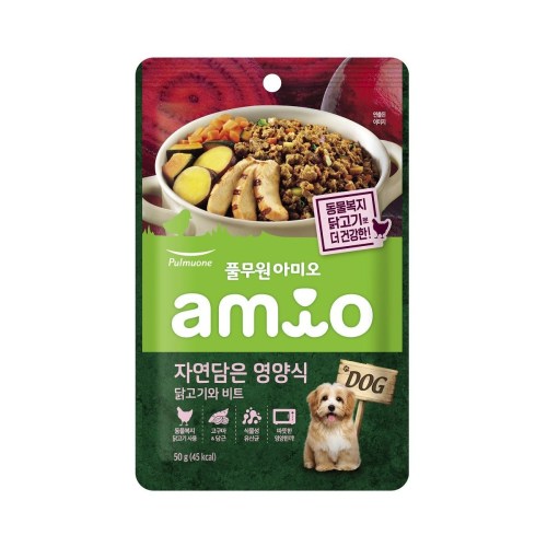 자연담은 영양식 닭고기와 비트 50g