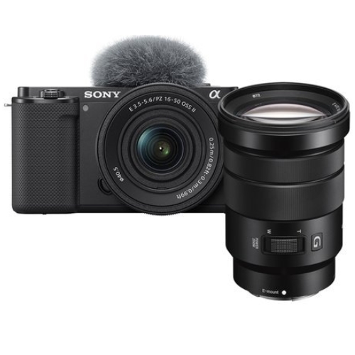 SONY ZV-E10 더블 렌즈세트 (16-50mm II+18-105mm F4 G)_이미지