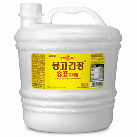 마산명산 몽고간장 송표 프라임 3.8L (1개)_이미지