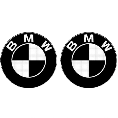 티커벨 BMW 로고 차량용 데칼스티커 TKG-07
