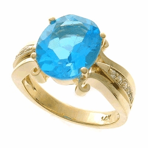 메디쉬재팬 럭셔리 토파즈 고급14K반지 JUE-F497R 14K반지_이미지