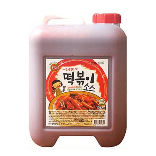 진미식품 떡볶이 소스 10kg (1개)_이미지