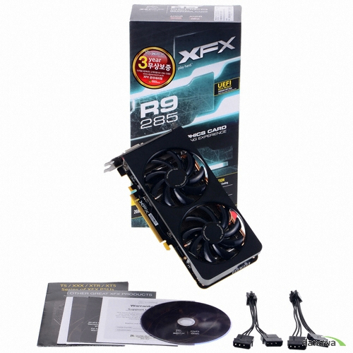 XFX 라데온 R9 285 GHOST 2.0 D5 2GB_이미지