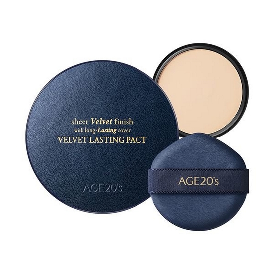 에이지투웨니스 벨벳 래스팅 팩트 14g (본품1개+리필1개)_이미지