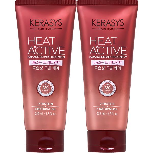 케라시스 히트액티브 극손상 바르는 트리트먼트 220ml (2개)_이미지