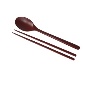 남원 춘향 옻칠 수저 1벌