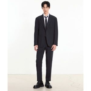 LF TNGT Wool Blended Tapered Fit Comfort Pants Dark Grey TNPA5F100CG_이미지