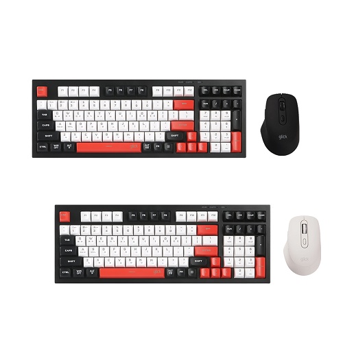 오피스프로 WMK529 사일런스 M 무소음 무선 키보드 마우스 세트 98키 포커