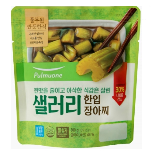 풀무원 반듯한식 샐러리 한입장아찌 300g (6개)_이미지