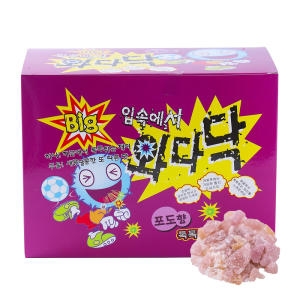빅입속에서 와다닥 포도향 10g 20입 수입과자 쫀드기 추억의과자 간식 문방구 빅입속에서 와다닥 포도향 10g 20_이미지