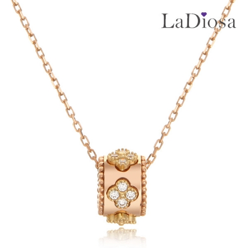 라디오사 18K 라디오사 목걸이 LK18SAT-2540N