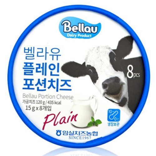 벨라유 플레인 포션치즈 120g