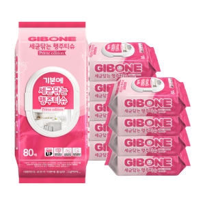 세균닦는 행주티슈 프라임 에디션 캡형 80매