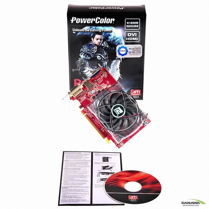 PowerColor �󵥿� HD 5670 ���(����) D5 512MB ����
