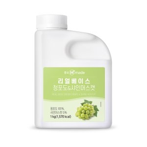 흥국 청포도 에이드 베이스 1L