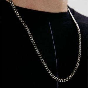 스칼렛또블랙 Oil Painting Simple Chain Necklace_CP_018_이미지