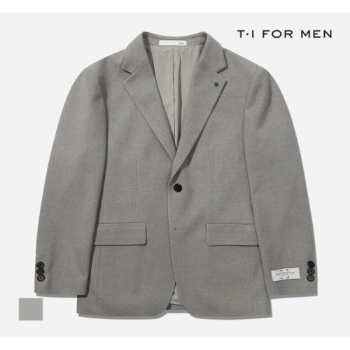 티아이포맨 T.I FORMEN TUNED 트윌 조직 캐주얼 셋업 자켓 뉴스탠다드_M238MJK711M_이미지