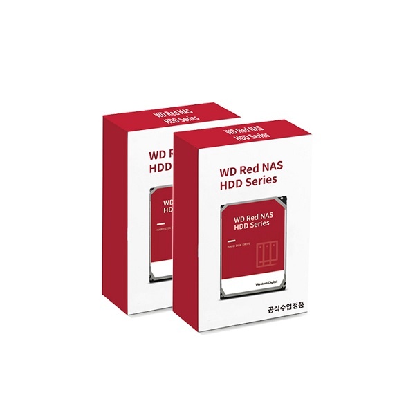 Western Digital WD RED Plus 패키지 7200/256M WD120EFBX (2x12TB)_이미지