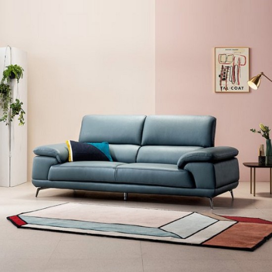 자코모 베니 천연가죽 소파 3인용 (스툴별도)