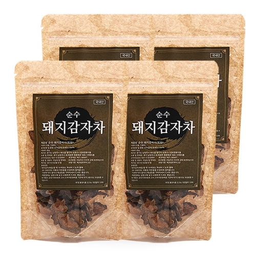 아람에프앤에이치 국내산 순수 돼지감자차 80g 4개