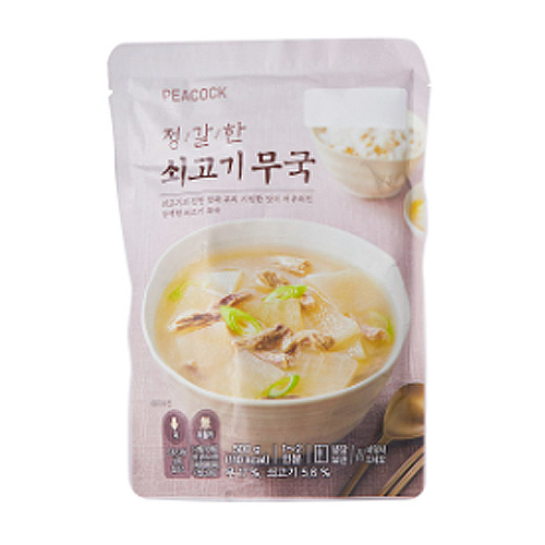 정갈한 소고기 무국 500g