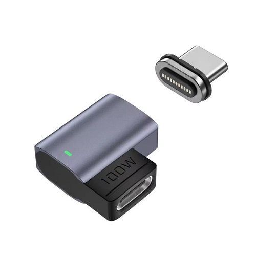 라이트컴 COMS JA092 마그네틱 USB 3.1 Type C to C 연장 젠더_이미지