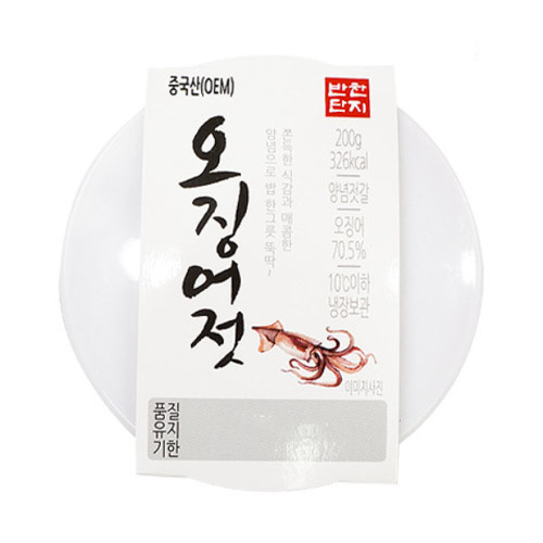 반찬단지 오징어젓 200g [1개]